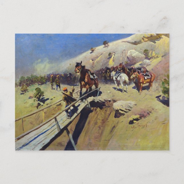 Postal El puente del diablo, 1931 (Anverso)