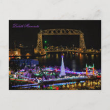 El puente elevador aéreo y Bentleyville Minnesota