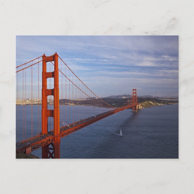 Postal El puente Golden Gate desde Marin (Anverso)