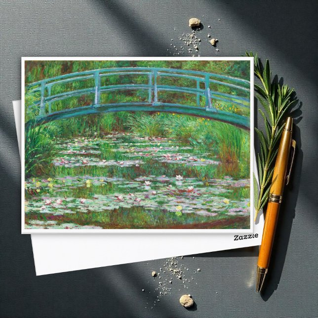 Postal El puente japonés de Claude Monet (Subido por el creador)