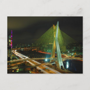 Postal El puente Octavio Frias de Oliveira São Paulo