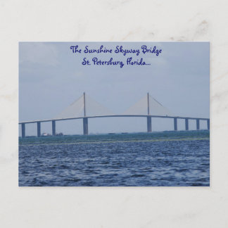 Postal El puente Sunshine Skyway