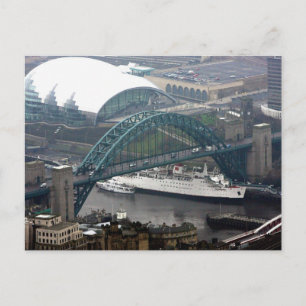Postal El puente Tyne