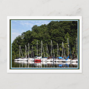 Postal El puerto deportivo