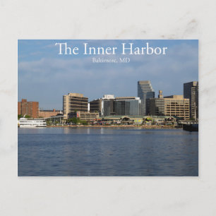 Postal El puerto interior de Baltimore