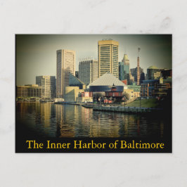Postal El puerto interior de Baltimore