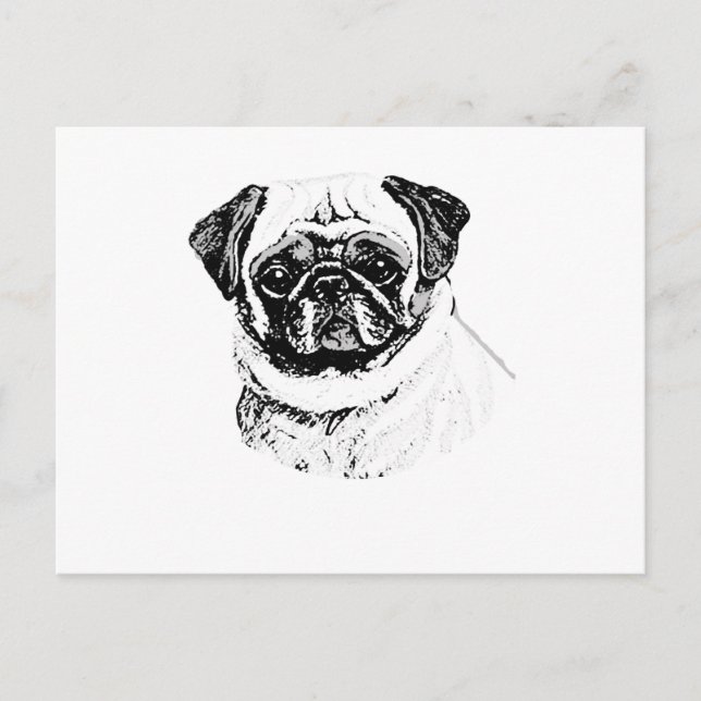 POSTAL EL PUG (Anverso)