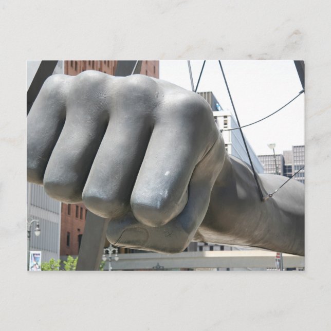 Postal El Puño (Anverso)