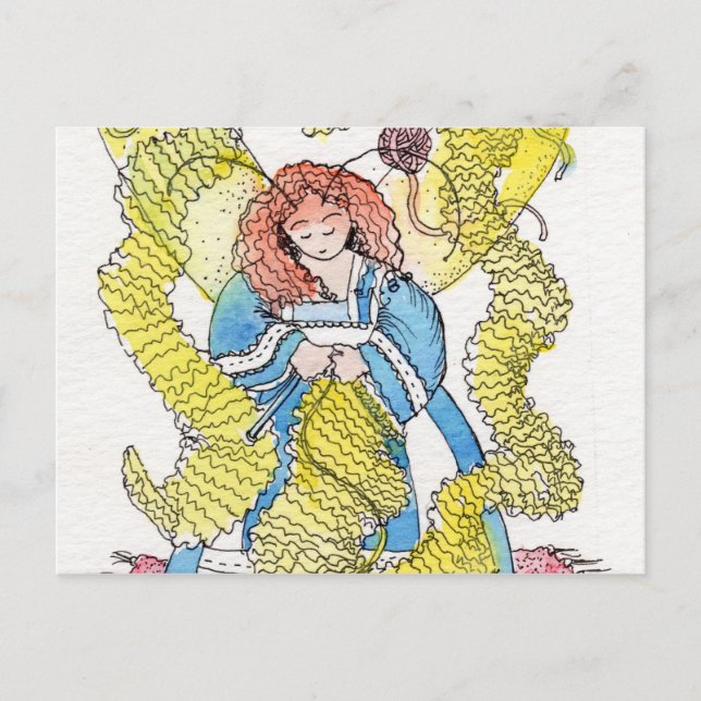 Postal El punto de mira (Anverso)