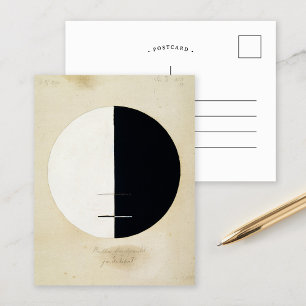 Postal El punto de vista de Buda Vida terrenal   Hilma af