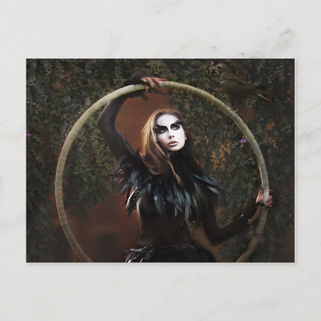 Postal El Raven (Anverso)