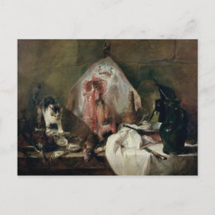 Postal El rayo o, el interior de la cocina, 1728