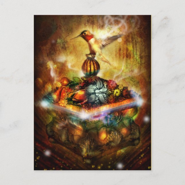 Postal El regalo (Anverso)