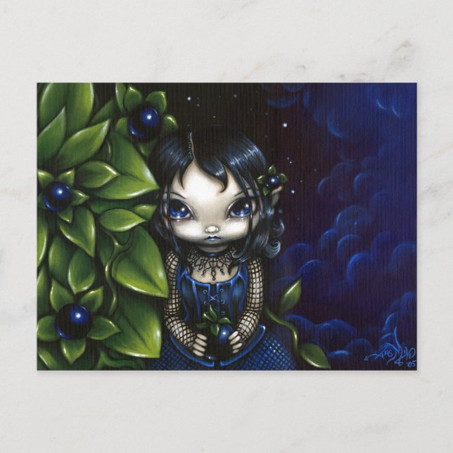 Postal "El regalo de Belladonna" (Anverso)