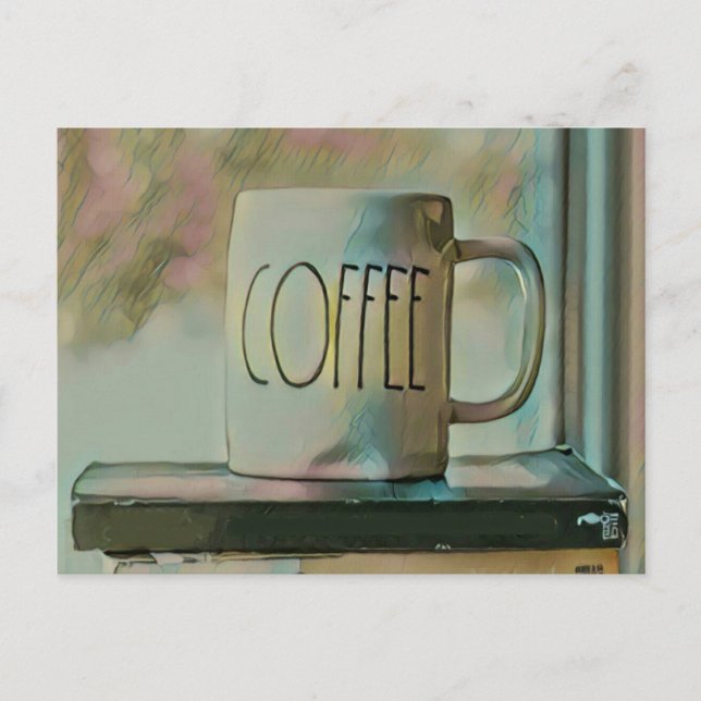 Postal El regalo de los amantes de la biblioteca (Anverso)