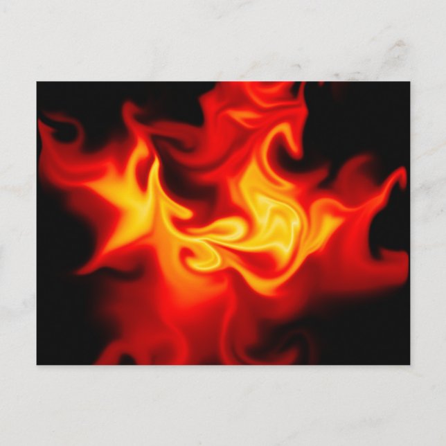 Postal El regalo del infierno (Anverso)