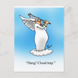Postal ¡El regalo del Personalizado Angel de Humor Celest