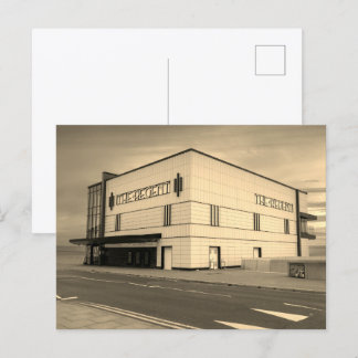Postal El Regent Cinema, Redcar Sepia