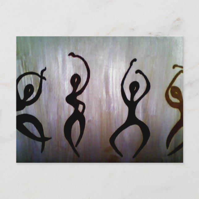 Postal El regocijo de Kenya Verrett (Anverso)