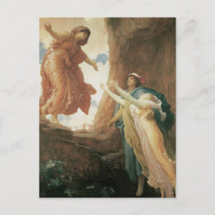 Postal El regreso de Persephone de Frederic Leighton