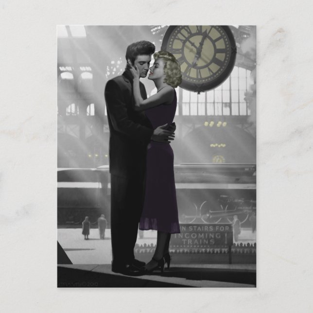 Postal El regreso del amor (Anverso)