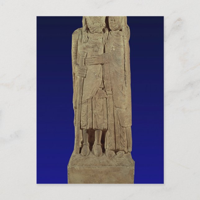 Postal El regreso del cruzado (Anverso)