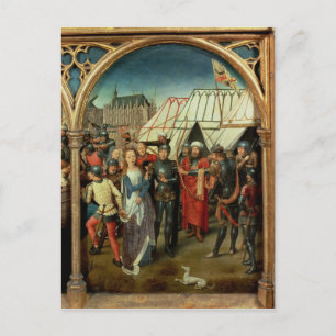 Postal El relicario de Santa Ursula, 1489
