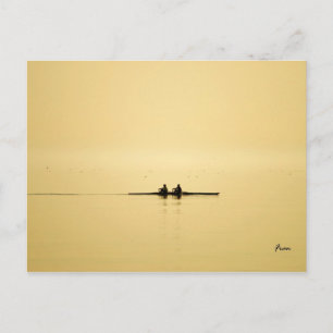 Postal el remar en la oscuridad