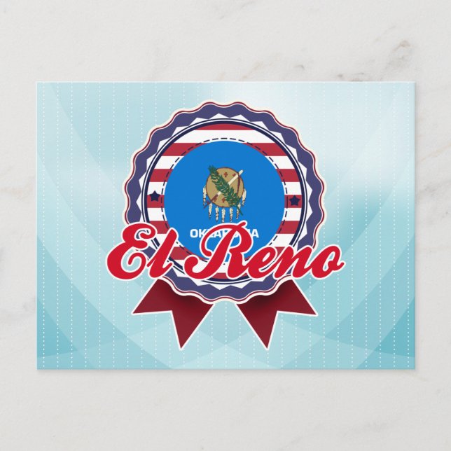 Postal El Reno, bien (Anverso)