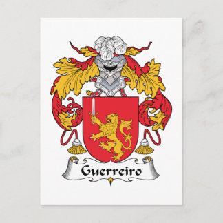 Postal El reposo familiar de Guerreiro