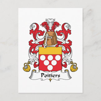 Postal El reposo familiar de Poitiers