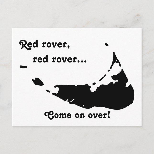 Postal El resplandor rojo, el resplandor rojo... (Anverso)