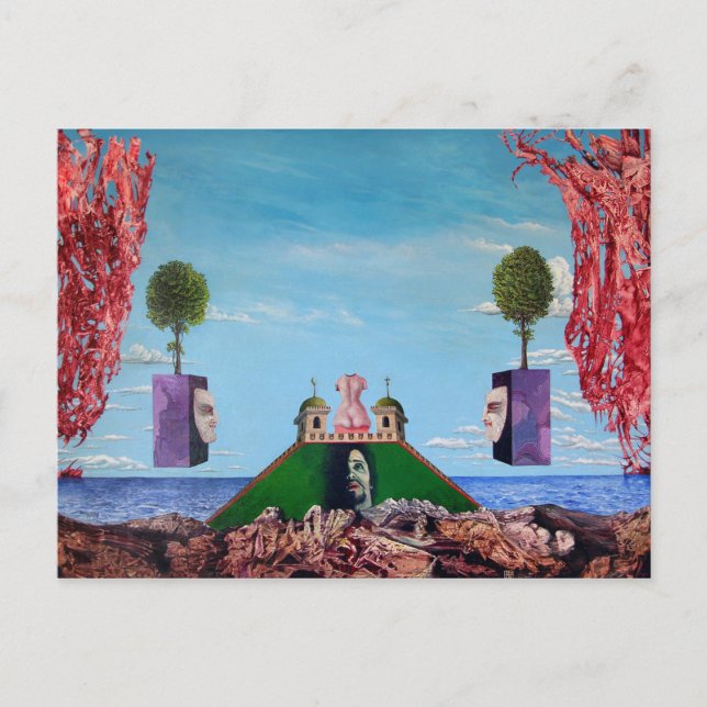 POSTAL EL RETIRO MONÁSTICO DE BOGOMIL (Anverso)