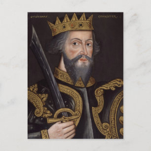 Postal El retrato del conquistador de William Vintage