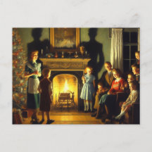 El retro vintage atormentó a los Navidades