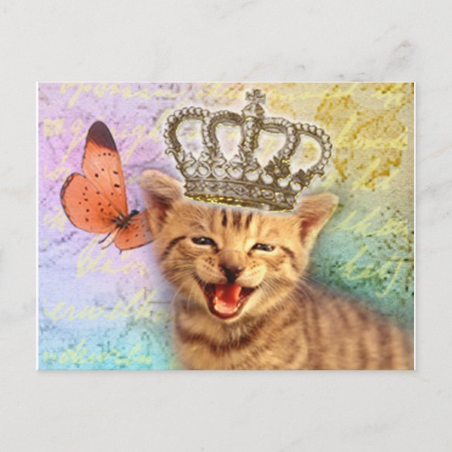 Postal El rey (Anverso)