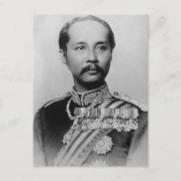 El rey Chulalongkorn Rama V de Tailandia