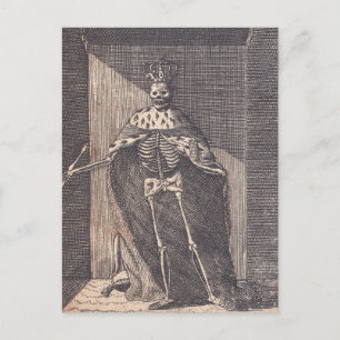 Postal El "Rey del Skeleton" alrededor de 1792