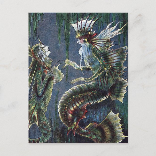 Postal El Rey Merman (Anverso)