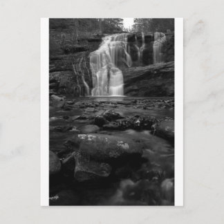Postal El río calvo cae bw.jpg