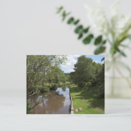 Postal El río Churnet Cheddleton Staffordshire