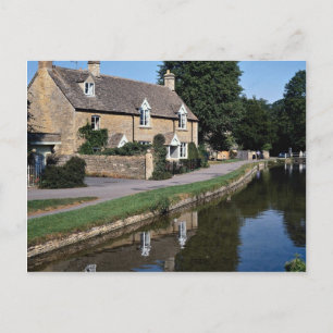 Postal El río de la matanza baja, Cotswolds, Inglaterra