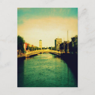 Postal El río Liffey