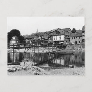 Postal El río Nahe, Bad Kreuznach, c.1910