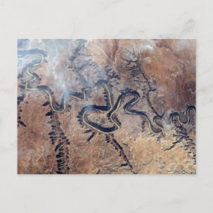 Postal El Río Verde Y Sus Cañones Tributarios En Utah