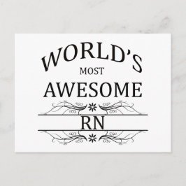 Postal El RN más asombroso del mundo