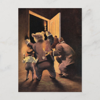 Postal El Roosevelt lleva como detectores del oso de pelu