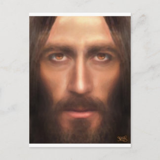 Postal El rostro de Jesús