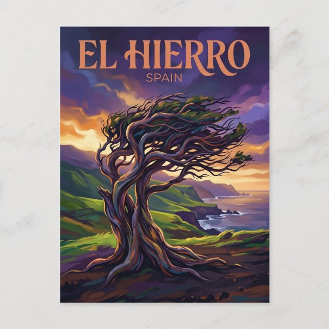 Postal El Sabinar España (Anverso)