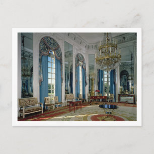Postal El Salón de los Glaces (La habitación de los espej